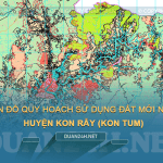 Tải về bản đồ quy hoạch sử dụng đất huyện Kon Rẫy (Kon Tum)