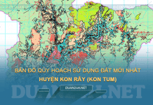 Tải về bản đồ quy hoạch sử dụng đất huyện Kon Rẫy (Kon Tum)