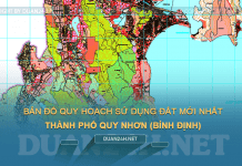 Tải về bản đồ quy hoạch sử dụng đất thành phố Quy Nhơn (Bình Định)