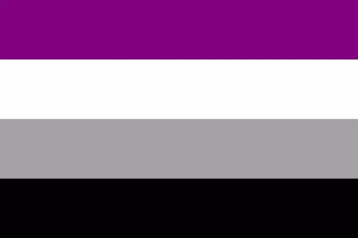 Cờ của cộng đồng người vô tính (Asexual)