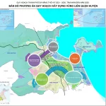 Bản đồ quy hoạch vùng liên quận - huyện thành phố Đà Nẵng đến năm 2030