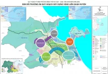 Bản đồ quy hoạch vùng liên quận - huyện thành phố Đà Nẵng đến năm 2030