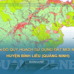Tải về bản đồ quy hoạch sử dụng đất huyện Bình Liêu (Quảng Ninh)