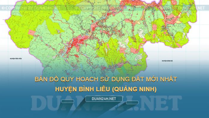 Tải về bản đồ quy hoạch sử dụng đất huyện Bình Liêu (Quảng Ninh)
