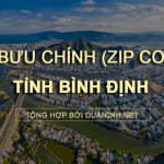 Thông tin tra cứu mã bưu chính (Zip Code) tại tỉnh Bình Định