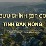 Thông tin tra cứu mã bưu chính (Zip Code) tại tỉnh Đắk Nông