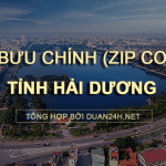 Thông tin tra cứu mã bưu chính (Zip Code) tại tỉnh Hải Dương