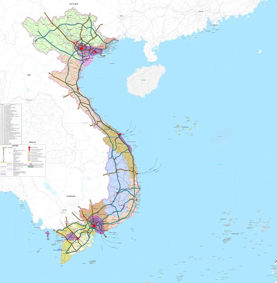 Danh sách bản đồ quy hoạch Việt Nam