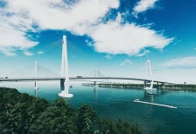 Cầu Ô Môn kết nối TP Cần Thơ với tỉnh Đồng Tháp . HÌnh minh họa