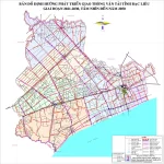 Bản đồ quy hoạch giao thông tỉnh Bạc Liêu đến năm 2030