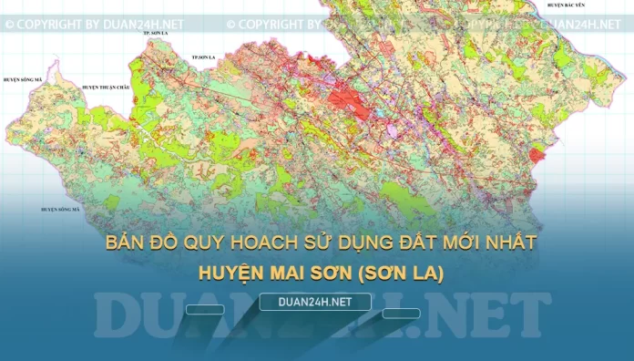 Tải về bản đồ quy hoạch sử dụng đất huyện Mai Sơn (Sơn La)