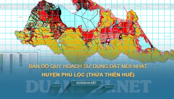 Tải về bản đồ quy hoạch sử dụng đất huyện Phú Lộc (Thừa Thiên Huế)