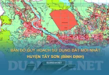 Tải về bản đồ quy hoạch sử dụng đất huyện Tây Sơn (Bình Định)