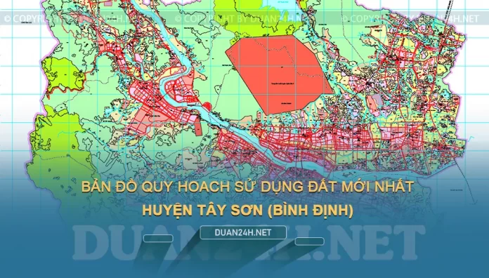 Tải về bản đồ quy hoạch sử dụng đất huyện Tây Sơn (Bình Định)