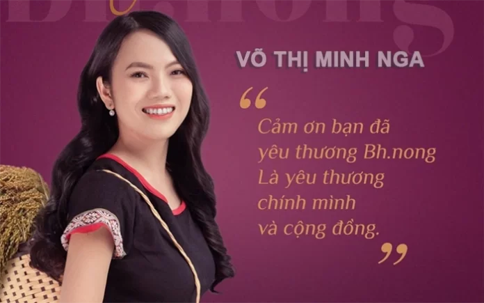 Thông tin doanh nhân Võ Thị Minh Nga (Bh.nong)