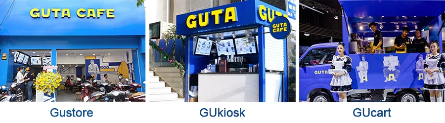 Mô hình nhượng quyền Guta Cafe