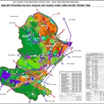 Bản đồ quy hoạch vùng liên huyện trung tâm tỉnh Ninh Bình