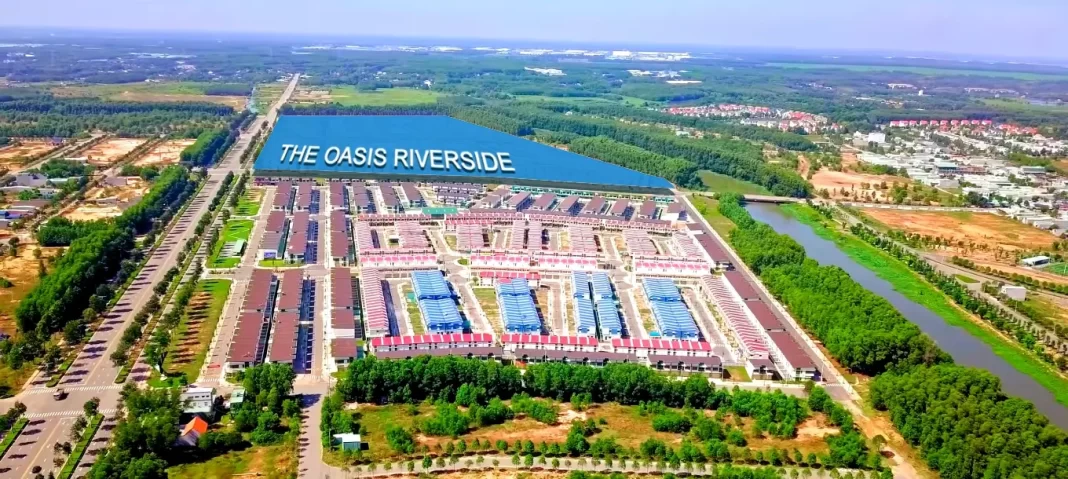 The Oasis Riverside là phần mở rộng của Oasis City Bến Cát