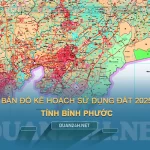 Bản đồ kế hoạch sử dụng đất tỉnh Bình Phước đến năm 2025