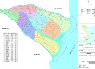 Bản đồ quy hoạch đô thị tỉnh Bến Tre