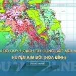 Bản đồ quy hoạch sử dụng đất huyện Kim Bôi (Hòa Bình)