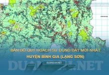 Bản đồ quy hoạch sử dụng đất huyện Bình Gia (Lạng Sơn)