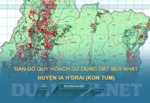 Bản đồ quy hoạch sử dụng đất huyện Ia H'drai (Kon Tum)