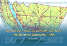 Tải về bản đồ quy hoạch huyện Thanh Bình (Đồng Tháp)