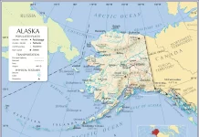 Bản đồ bang Map of Alaska (Mỹ) | Map of Alaska (USA)