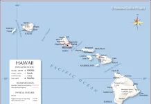 Thông tin, bản đồ bang Hawaii (Mỹ)