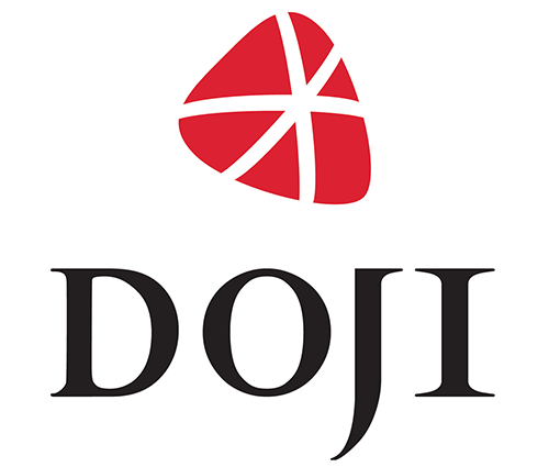 Logo nhận diện thương hiệu Doji
