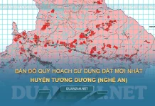 Tải về bản đồ quy hoạch sử dụng đất huyện Tương Dương (Nghệ An)