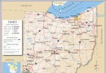 Thông tin, bản đồ bang Ohio (Mỹ)