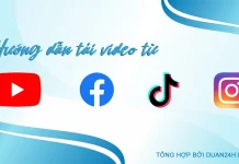 Tải (download) video từ Facebook, Youtube, TikTok, Instagram