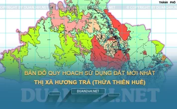 Tải về bản đồ quy hoạch thị xã Hương Trà (Thừa Thiên Huế)