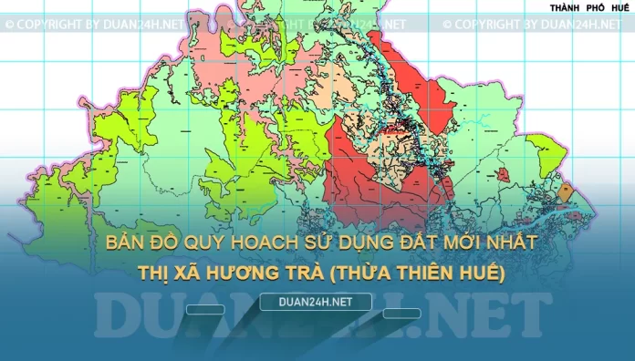 Tải về bản đồ quy hoạch thị xã Hương Trà (Thừa Thiên Huế)
