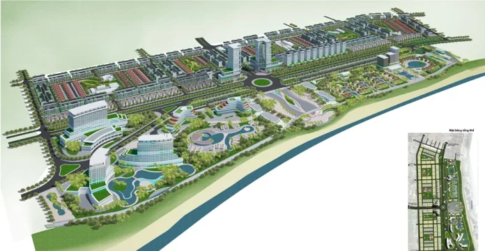 Phối cảnh dự án Khu đô thị và du lịch An Quang, huyện Phù Cát, tỉnh Bình Định