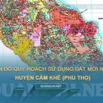Tải về bản đồ quy hoạch, kế hoạch huyện Cẩm Khê (Phú Thọ)
