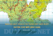 Bản đồ quy hoạch, kế hoạch huyện Chợ Mới (Bắc Kạn)