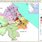 Bản đồ quy hoạch hệ thống đô thị và nông thôn tỉnh Quảng Trị đến năm 2030