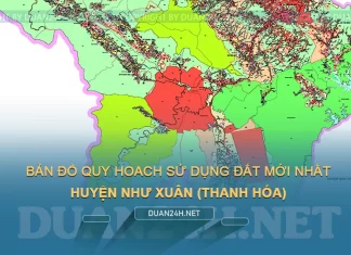 Bản đồ quy hoạch, kế hoạch huyện Như Xuân (Thanh Hóa)