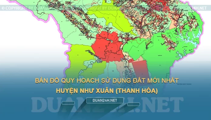 Bản đồ quy hoạch, kế hoạch huyện Như Xuân (Thanh Hóa)