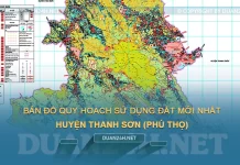 Bản đồ quy hoạch, kế hoạch huyện Thanh Sơn (Phú Thọ)