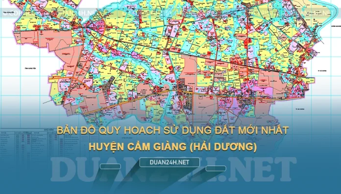 Tải về bản đồ quy hoạch, kế hoạch huyện Cẩm Giàng (Hải Dương)