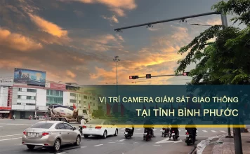 Vị trí gắn camera giám sát giao thông tại Bình Phước
