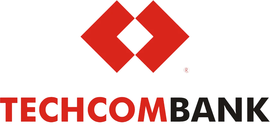 Logo nhận diện thương hiệu Ngân hàng Techcombank