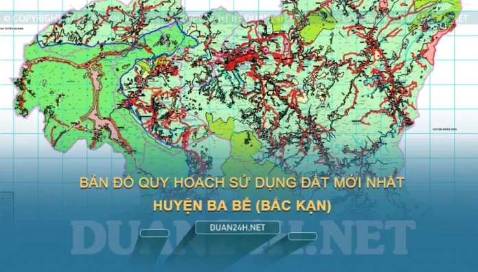 Bản đồ quy hoạch, kế hoạch huyện Ba Bể (Bắc Kạn)