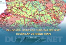 Bản đồ quy hoạch, kế hoạch huyện Lấp Vò (Đồng Tháp)