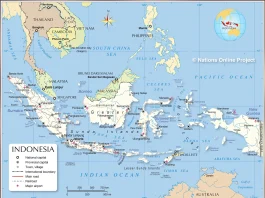 Bản đồ, thông tin indonesia (Indonesia map, information)
