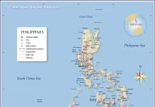 Bản đồ Philippines (Philippines Map, Mapa ng Pilipinas, 菲律宾地图)